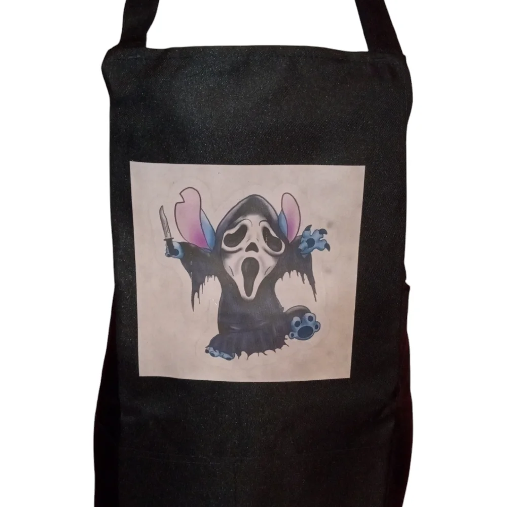 Halloween Apron Stitch (Scream)